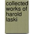 Collected Works of Harold Laski