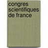 Congres Scientifiques De France door Onbekend