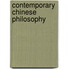 Contemporary Chinese Philosophy door Guan Ang Cheng