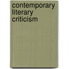 Contemporary Literary Criticism door Onbekend