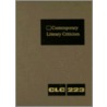 Contemporary Literary Criticism door Onbekend