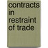 Contracts In Restraint Of Trade