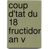 Coup D'Tat Du 18 Fructidor an V door Charles Ballot