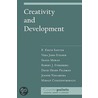 Creativity & Development Cpts P by Vera John-Steiner