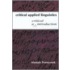 Critical Applied Linguistics Cl