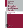 Cryptology And Network Security door Onbekend