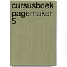 Cursusboek pagemaker 5 door Henkes