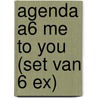 Agenda A6 Me To You (set van 6 ex) door Onbekend