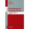 Developments In Language Theory door Onbekend