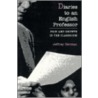Diaries To An English Professor by Jeffrey Berman