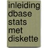 Inleiding dbase stats met diskette