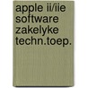 Apple ii/iie software zakelyke techn.toep.