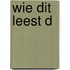 Wie dit leest d