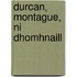 Durcan, Montague, Ni Dhomhnaill