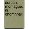 Durcan, Montague, Ni Dhomhnaill door Nuala Ni Dhomhnaill