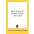 Early Letters of Thomas Carlyle