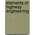 Elements Of Highway Engineering