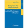 Empirical Techniques in Finance door Shigeyuki Hamori