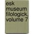 Esk Museum Filologick, Volume 7