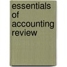 Essentials Of Accounting Review by Robert Newton Anthony