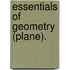 Essentials Of Geometry (Plane).