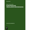 Europaische Insolvenzverordnung door Onbekend