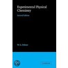 Experimental Physical Chemistry door W.G. Palmer