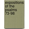 Expositions of the Psalms 73-98 by Saint Augustine