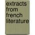 Extracts from French Literature