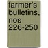 Farmer's Bulletins, Nos 226-250