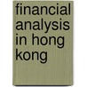 Financial Analysis In Hong Kong by Benny K.B. Kwok