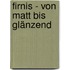 Firnis - von matt bis glänzend