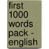 First 1000 Words Pack - English