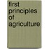First Principles Of Agriculture
