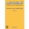 Fonctions D'Une Variable Reelle by N. Bourbaki