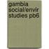 Gambia Social/Envir Studies Pb6