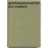 Geisteswissenschaft und Medizin