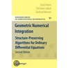 Geometric Numerical Integration door Gerhard Wanner