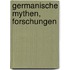 Germanische Mythen, Forschungen