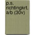 P.S. RICHTINGKRT. A/B (30V)