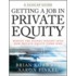 Getting a Job in Private Equity