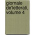 Giornale De'Letterati, Volume 4
