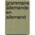 Grammaire Allemande En Allemand