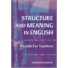 Grammar For Teachers Of English door Graeme Kennedy