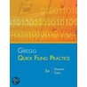 Gregg Quick Filing Practice Kit door Jeffrey R. Stewart