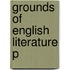 Grounds Of English Literature P