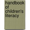 Handbook Of Children's Literacy door Terezinha Nunes