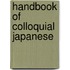 Handbook of Colloquial Japanese
