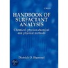 Handbook of Surfactant Analysis by Dietrich O. Hummel