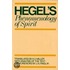 Hegel:phenon Of Spirit Gb 569 P